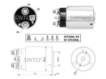 Starter Solenoid Switch ZM-4861,ERA-227377,DELCO-10469039,1114578,1114582,D922A,D936A,DELCO REMY-10469039,1114578