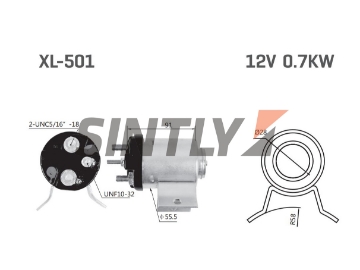 Starter Solenoid Switch ZM-501,ZM-501,WAI-66-91151,WAPSA-229-21,BOSCH-9331451025,933A451025,9.331.451.025,9.33A.451.025,Magneti Marelli-AME0068,VOLVO-3319678