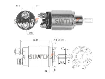 ZM-534,AS-PL-UD15807SS,ERA-227432,MERCEDES-A3441527210,VW-03873199,WAI-66-91154,BOSCH-9330081031,9.33A.081.031,9.330.081.031,9.000.083.001,9.000.083.002,9.000.083.003,9.000.083.011,