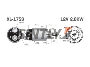 Starter Solenoid Switch ZM-538,ZM-544,UNIPOINT-SNLS-278,WAI-66-9100,WOODAUTO-SND1144,BOSCH-0331402004,0.331.402.019,FIAT-8997805,9955125,9817926,9926095,