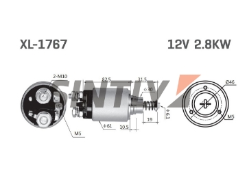 Starter Solenoid Switch ZM-543,AS-PL-SS0106,HC-Cargo-137232,KHD-12157808,VOLVO-244377,WAI-66-9121,BOSCH-0331402002