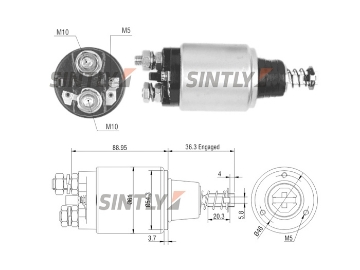 ZM-550,SANDO-SSO10616,AS-PL-UD15821SS,BOSCH-9330081036,933A081036,9.330.081.036,9.33A.081.036,9.000.083.045,9.000.083.052,9.000.083.063,9.000.083.066,ERA-227462,MAGNETI MARELLI-AME0113,