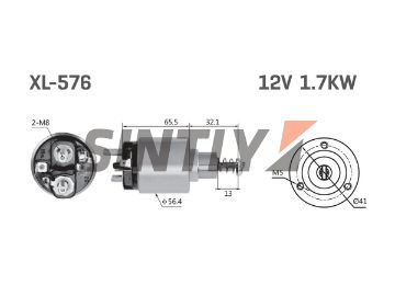 Starter Solenoid Switch ZM-576,WAI-66-9131,UNIPOINT-SNLS237,AS-PL-SS0163,BOSCH-0331303032,0331303004,0.331.303.004,VW-068911287C,027911287A,027911287,055911287,068911287A