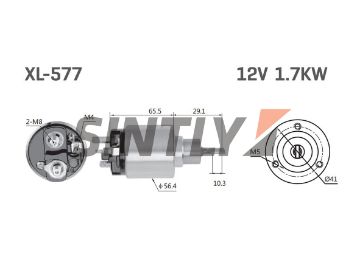 Starter Solenoid Switch ZM-577,WAI-66-9132,AS-PL-SS0023,BOSCH-0331303020,0331303108,0.331.303.020,0.331.303.520,EAGLE-10760B,10760BF,RENAULT-7701024184