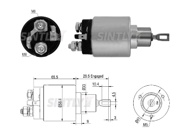 Starter Solenoid Switch ZM-5777,AS-PL-UD16387SS,BOSCH-9337043013,F000SH0187,ERA-227497,FORD-MF4TM11000B,MF4TM11000A