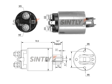 ZM-581,ZM-680,CARGO-132418,WAI 66-8105,UNIPOINT-SNLS613,WOODAUTO-SND1155,ERA-227504,HITACHI-2114-87002,S114170B,S114172E,S114173,S114173F,HONDA-31204-634-005,NISSAN-23343-N3300,23343-N3301