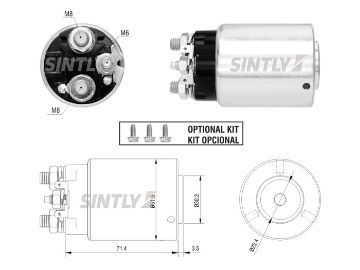 Starter Solenoid Switch ZM-5861,DELCO-10467421,10468962,DELCO REMY-10467421,10468962