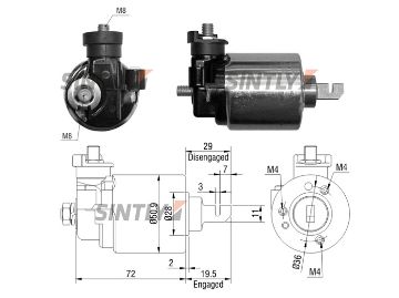 ZM-605,HC-Cargo-230018,AS-PL-SS9174P,WAI-66-8506,WOODAUTO-SND12161,ERA-227540,HONDA-31210-P2A-901,31210-P2C-901,31210-P2A-901