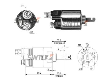 ZM-607,AS-PL-UD10650SS,ERA-227544,WAI-66-8503,WOODAUTO-SND12163,HC-Cargo-137023,HONDA-31210-PT0-01,31210 PTO 01,MITSUBA-SM302-22,SM402-04,SM402-05,SM402-11N,