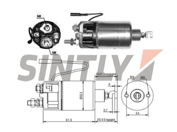 ZM-661,DENSO:053400-1150, 053400-1740, 053400-1880, 053400-2250, 053400-3000, FORD:D27Z-11390-A, D27Z-11390-B, D77Z-11390-A, D77Z-1390-B, KUBOTA:15271-63011, TOYOTA:28100-15140, 28100-22020, 28100-22021, 28150-23010