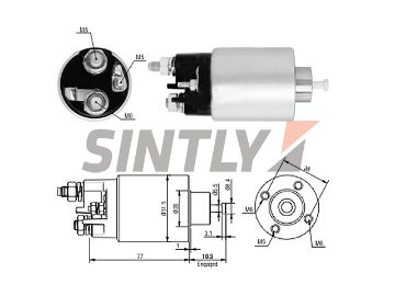 Starter Solenoid Switch ZM-6993,WAI-66-83138,AS-PL-SS5165P,CARGO-235100,NISSAN-23300-00Q0D,23300-3400A9,23300-JG70A