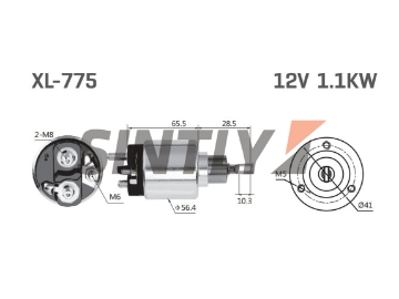 Starter Solenoid Switch ZM-775,AS-PL-UD13130SS,WAI-66-91169,WOODAUTO-SND1498,BOSCH-0.331.303.125,0 001 110 124,GENERAL MOTORS-90349451,KRAUF-SSB3424,OPEL-12 02 172,93 175 899,62 02 046,12 02 143