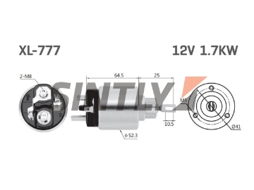 Starter Solenoid Switch ZM-777,HC-Cargo-136369,RENAULT-77 01 351 027,77 00 272 482,77 00 758 217,77 09 758 174,VOLVO-3430012