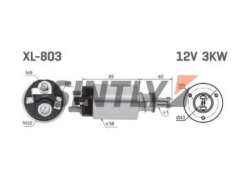 Starter Solenoid Switch ZM-803,BOSCH-1 987 BE2 021,OEM-1987BE2021,230640,35640640