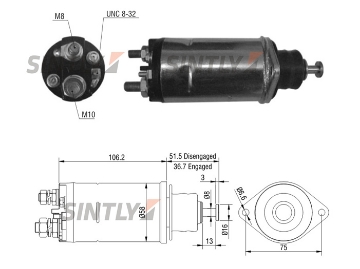 ZM-813,CARGO-231928,DELCO-10457123,10479611,ERA-227799,MAGNETI MARELLI-940113050304,POWERMAX-81011458,WOODAUTO-SND12090