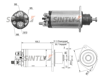 ZM-815,ERA-227800,HC-Cargo-231800,BOSCH-1.987.BE2.003,CQ-CQ2030384,DELCO-10457368,DELCO REMY-10457368,10479626,10479650,MERCEDES-BENZ-0 011 523 610,A 0 051 512 201,A 0 051 517 601,POWERMAX-1010101,WOODAUTO-SND1782