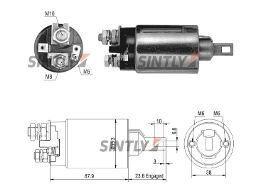 ZM-892,AS-PL-S9020,S9036,BOSCH-F.042.010.515,ERA-227848,FORD-F4TZ-11390-A,YS4U11000AA,YS4U11000AB,YS4U11000BA,2S6U11000EB,MITSUBISHI-SC074,MOTORCRAFT-SWE-5064