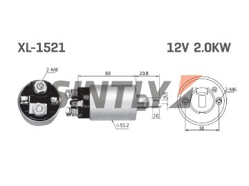 Starter Solenoid Switch ZM-894,WAI-66-8310-1,UNIPOINT-SNLS-672,AS-PL-SS5010,CARGO-132472,HC-Cargo-230204,MITSUBISHI-MD607448,M372X02371,M371X45971,M372X02371,NISSAN-23343-05E10,POWERMAX-1015097