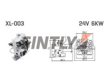 Starter Solenoid Switch ZM-901,WAI-66-91104,BOSCH-0331100016,FIAT-9920699,61654781,9920317,61653569