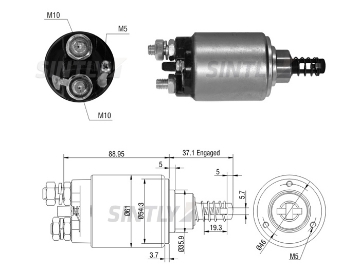 Starter Solenoid Switch ZM-9636,BOSCH-9330081032,9.330.081.032