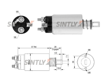 ZM-982,WOODAUTO-SND1773,CARGO-132846,HITACHI-2270-37001,S25-064,S25-156,2270-37001,NISSAN-23300-C8601,23343-C8601,