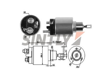 Starter Solenoid Switch ZM-ZM873,UNIPOINT-SNLS-210, BOSCH:2 339 303 239, 2339303239, 0.331.303.066, 2.339.303.239