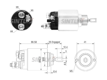 Starter Solenoid Switch ZM-2382,BOSCH-F000CD0003