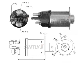 Starter Solenoid Switch ZM-2461,DELCO-1115625,D919A,DELCO REMY-1115625,D919A,ERA-227162,HC-Cargo-231920