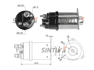 Starter Solenoid Switch ZM-450,ERA-227319,BOSCH-F042010581,F.042.010.581,DELCO-1115589,1985280,DELCO REMY-1115589