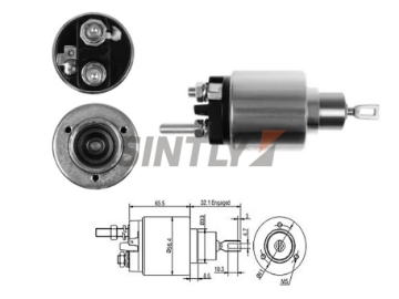 Starter Solenoid Switch ZM:ZM-876,CARGO:133421, WAI :66-9175, WOODAUTO:SND1499, AS-PL:UD16034SS, BOSCH:0.331.303.076