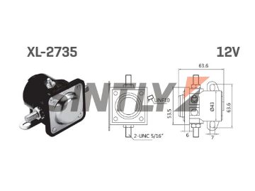 Universal Switch ALANKO-610377,FORD-D20Z11450A,D8DF11450AA,D20F11450AB,D2DF11450AA,D8DZ11450B,SW1080A