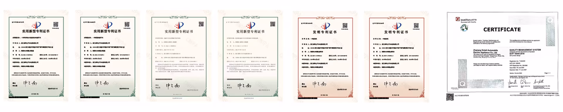 Sintly certifications and patents